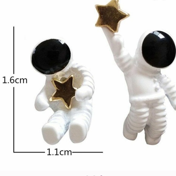 ModCloth Astronaut Earrings - Picture 4 of 5